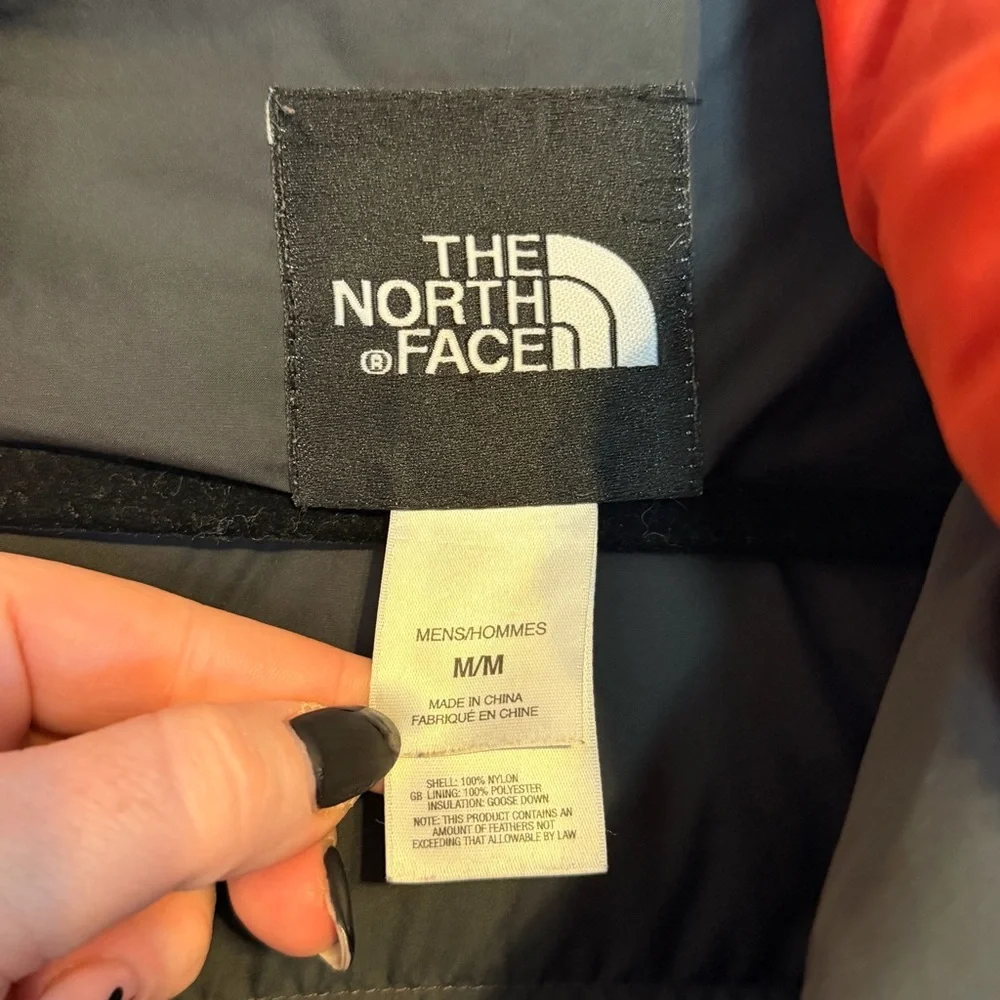 Vintage The North Face Men Nuptse 700 Puffer Goose Down Jacket Coat Medium